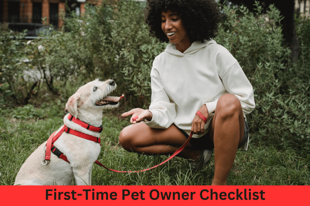 First-Time Pet Owner Checklist